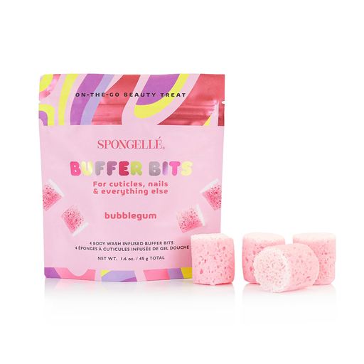 Spongellé Bubblegum | PediPOP! Buffer Bits Pedi Buffer White Smoke
