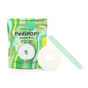 Spongellé Peppermint | PediPOP! Pedi Buffer & Nail File Pedi Buffer Light Gray