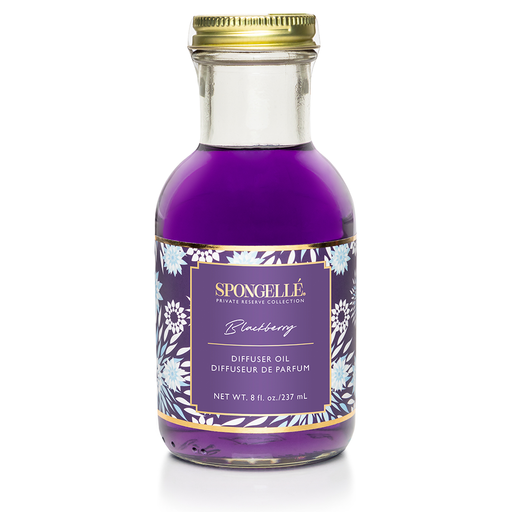 Spongellé Blackberry Diffuser Oil | Private Reserve Collection Home Fragrance Dark Slate Blue
