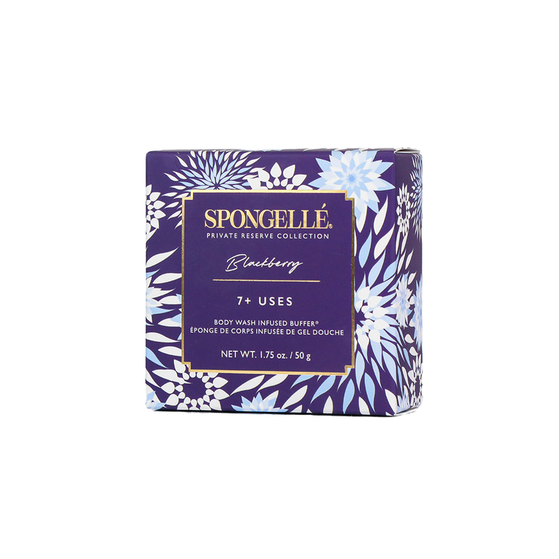 Spongellé Blackberry | Spongette Body Wash Infused Buffer Dark Slate Blue