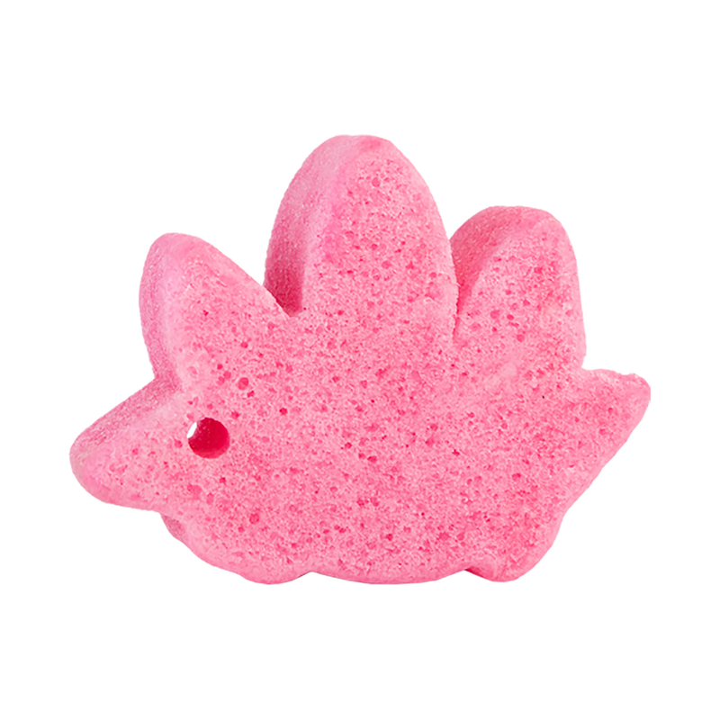 Spongellé Sally Stegosaurus | Spongeasaurus Dinosaur Buffer Body Wash Infused Buffer White Smoke
