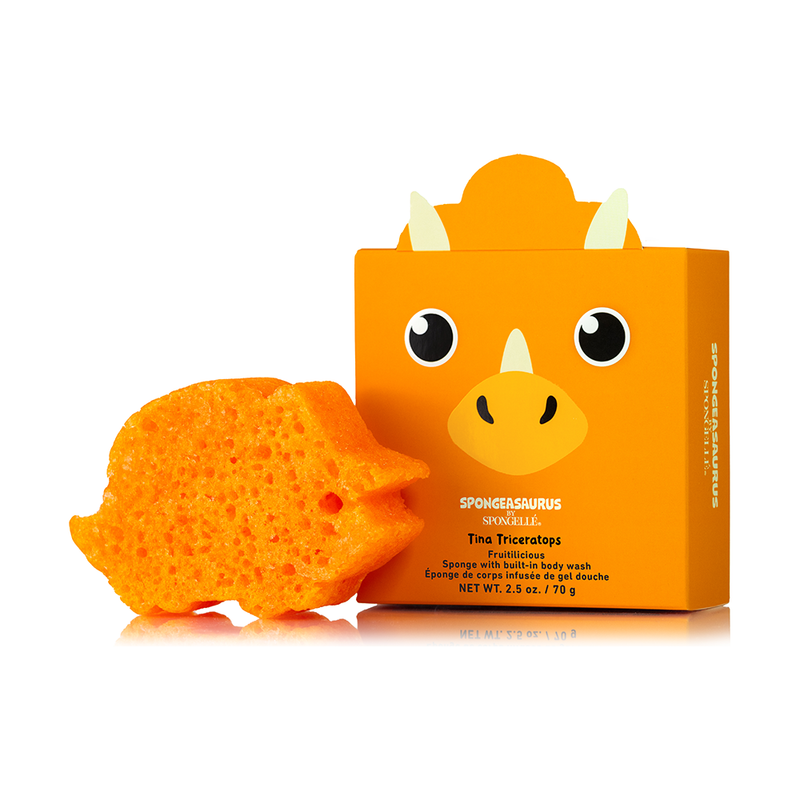 Spongellé Spongeasaurus Assorted Pack Body Wash Infused Buffer White Smoke