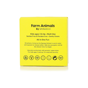 Spongellé Danny Duck | Farm Animals Body Wash Infused Buffer Yellow