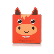Spongellé Henry Horse | Farm Animals Body Wash Infused Buffer Tomato