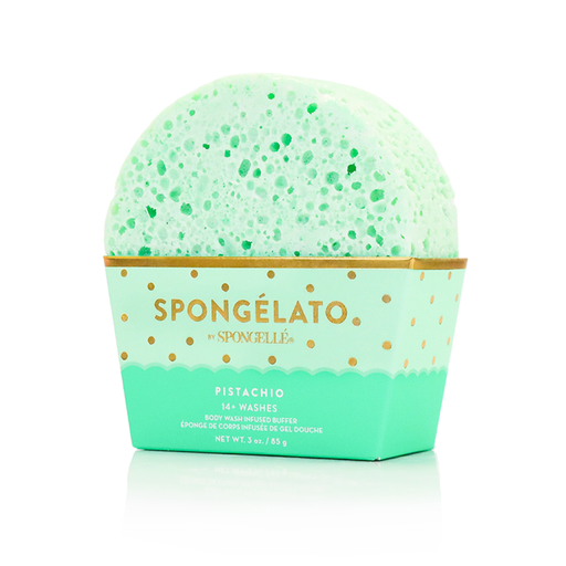 Spongellé Pistachio | Spongelato Buffer Body Wash Infused Buffer Light Gray