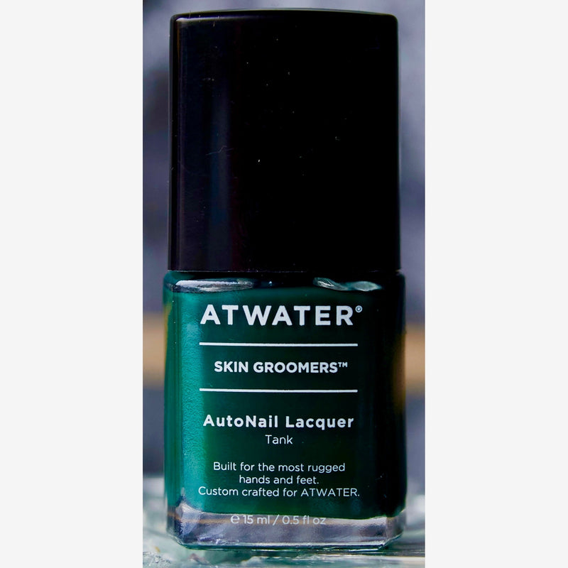 ATWATER Skin Groomers AutoNail Lacquer Tank Nail Polish Gray