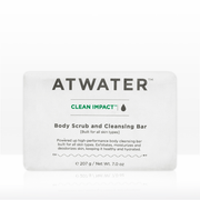 ATWATER Clean Impact Body Scrub and Cleansing Bar Bar Soap Lavender