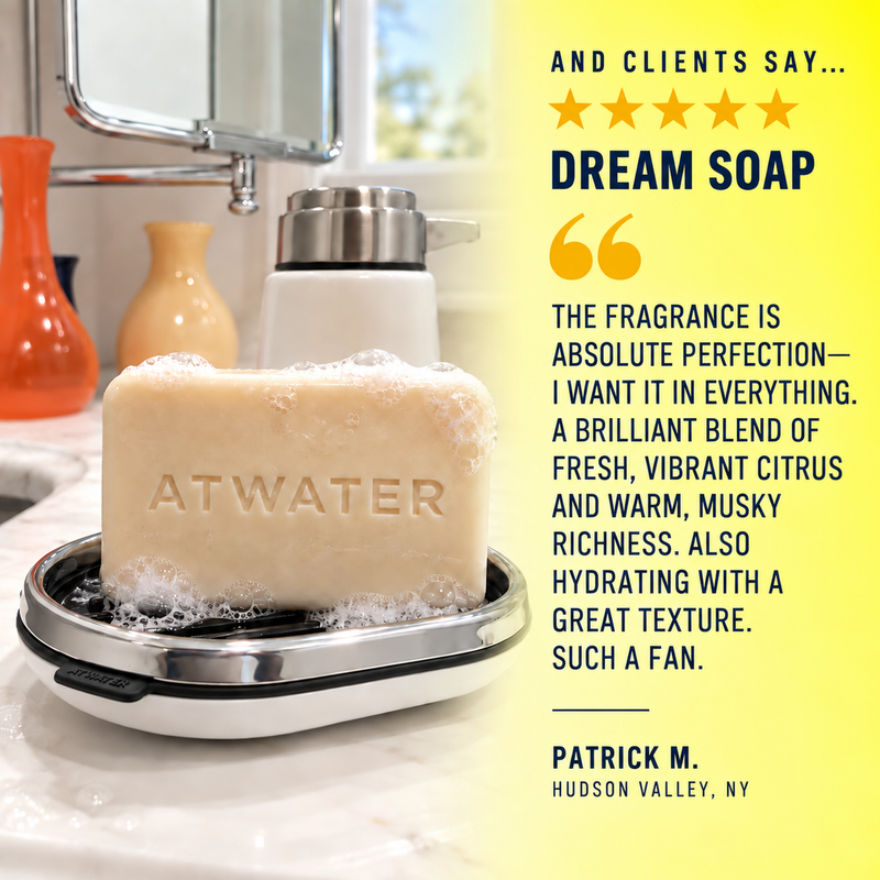 ATWATER Clean Impact Hydrating Body and Cleansing Bar Bar Soap Khaki