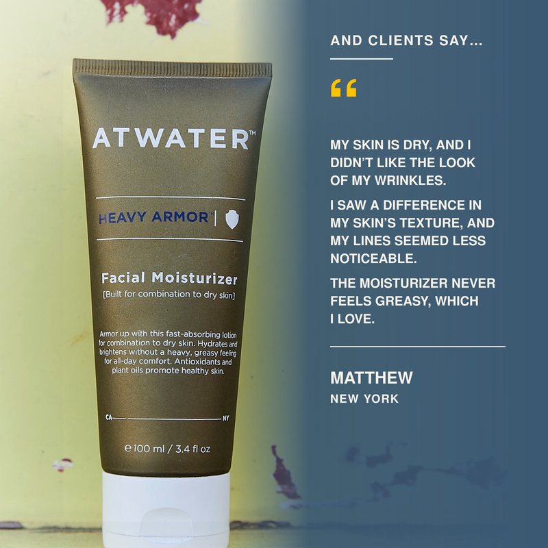 ATWATER Heavy Armor Facial Moisturizer Moisturizers Dark Slate Blue