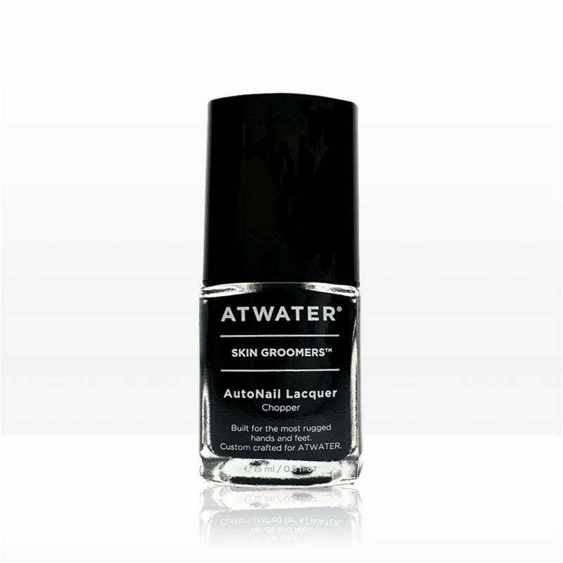 ATWATER Skin Groomers AutoNail Lacquer Chopper Nail Polish Gray