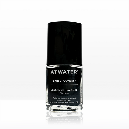 ATWATER Skin Groomers AutoNail Lacquer Chopper Nail Polish Gray