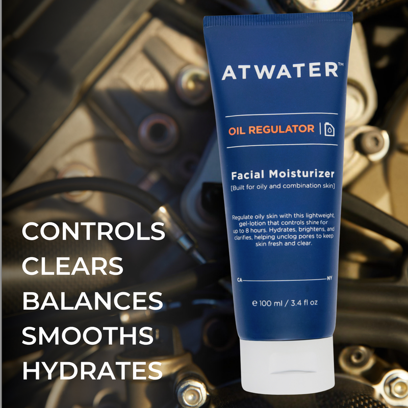 ATWATER Oil Regulator Facial Moisturizer Moisturizers Black