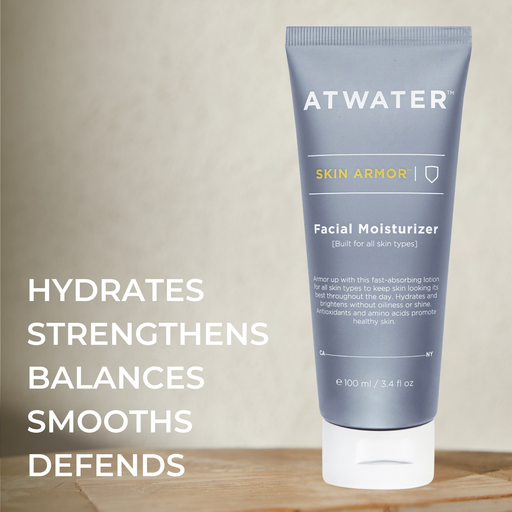 ATWATER Skin Armor Facial Moisturizer Moisturizers Light Gray