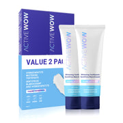 Active Wow Active Wow 24k White Hydroxyapatite Whitening Toothpaste - Fresh Mint AW Oral Care White Smoke 1-Pack,2-Pack,4-Pack