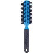 Creative Pro Hair Tools Azzurro Wood  Barrel Round Boar Bristle Hair Brush Hair Brush White Smoke Medium (2.125")