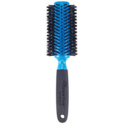Creative Pro Hair Tools Azzurro Wood  Barrel Round Boar Bristle Hair Brush Hair Brush White Smoke Medium XL with longer softer bristle (3.0")