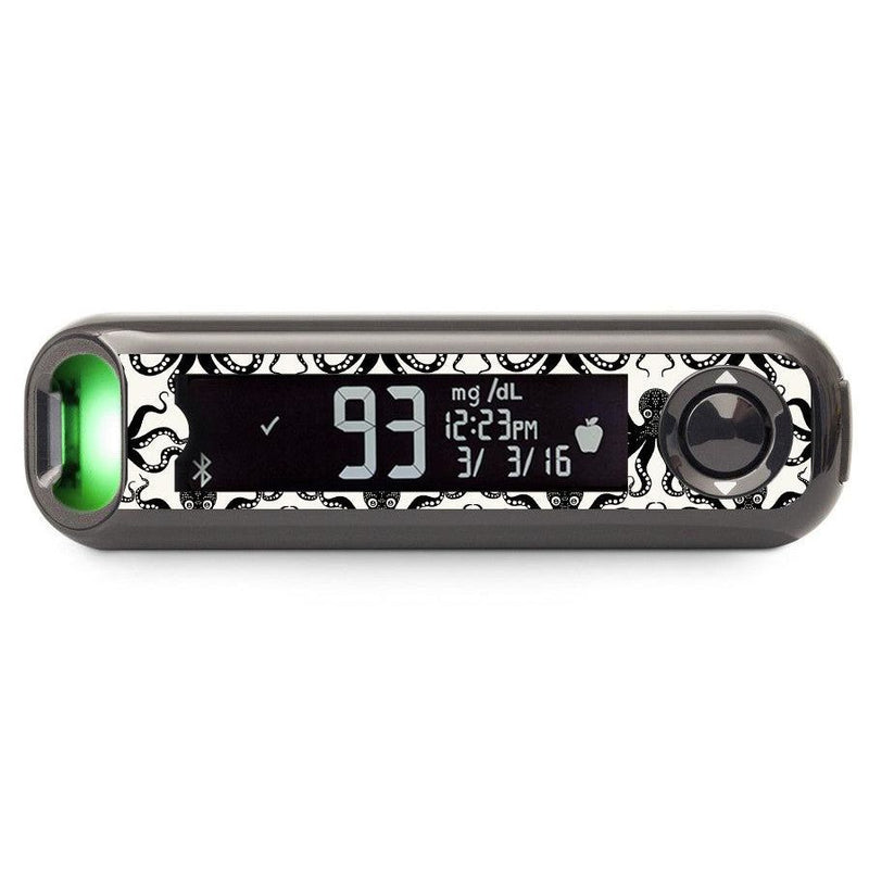 Peelz Abstract Octopus Bayer Contour© Next One Glucometer Peelz/Stickers Dark Slate Gray