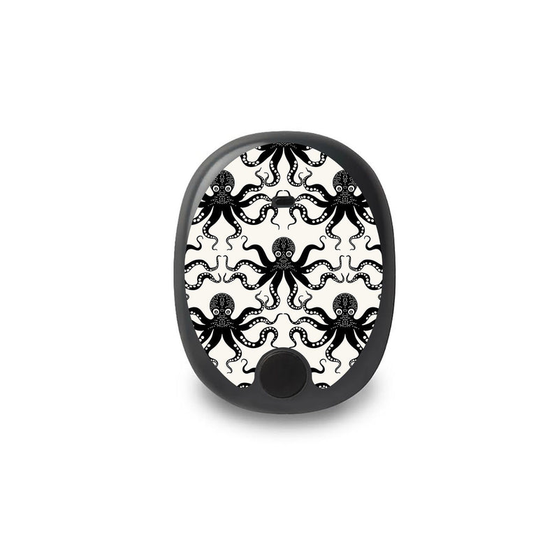 Peelz Abstract Octopus Eversense Smart Transmitter Peelz/Stickers White Smoke