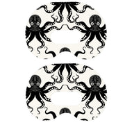 Peelz Abstract Octopus Medtronic Guardian Connect Patch Tape - Pump Peelz Patch Medical Tape White Smoke 12-Pack (Set of 12 Patches),4-Pack (Set of 4 Patches),1-Single (One Patch)
