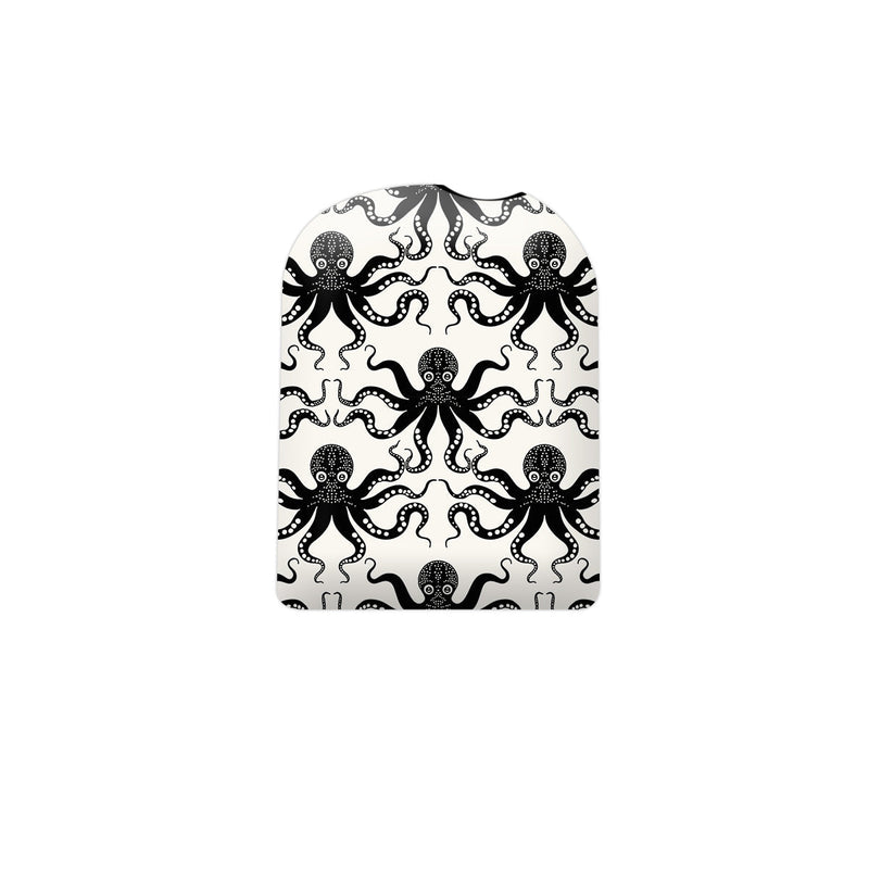 Peelz Abstract Octopus Pod Sticker – Pump Peelz Peelz/Stickers White Smoke