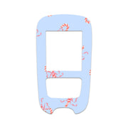 Peelz Candy Cane Lane Accu-Chek Guide Glucometer Sticker - Pump Peelz Peelz/Stickers White Smoke