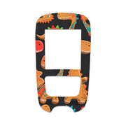 Peelz Jurassic Gingerbread Accu-Chek Guide Glucometer Sticker - Pump Peelz Peelz/Stickers White Smoke