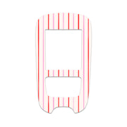 Peelz Peppermint Stripes Accu-Chek Guide Glucometer Sticker - Pump Peelz Peelz/Stickers White Smoke