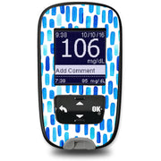 Peelz Level Lines Accu-Chek Guide Glucometer Sticker - Pump Peelz Peelz/Stickers White Smoke