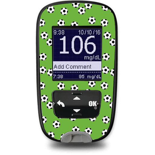Peelz Kickoff Accu-Chek Guide Glucometer Sticker - Pump Peelz Peelz/Stickers White Smoke