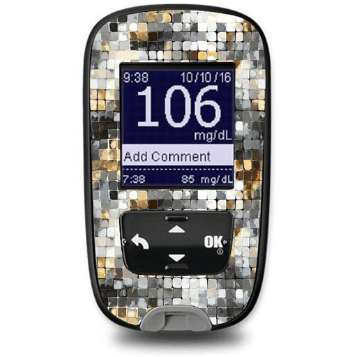 Peelz Champagne Glow Sticker for the Accu-Chek Guide Glucometer Peelz/Stickers White Smoke