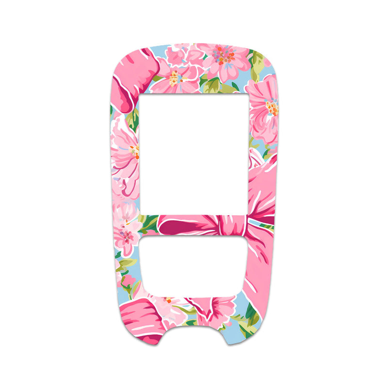 Peelz Blossom Bows Sticker for the Accu-Chek Guide Glucometer Peelz/Stickers White Smoke