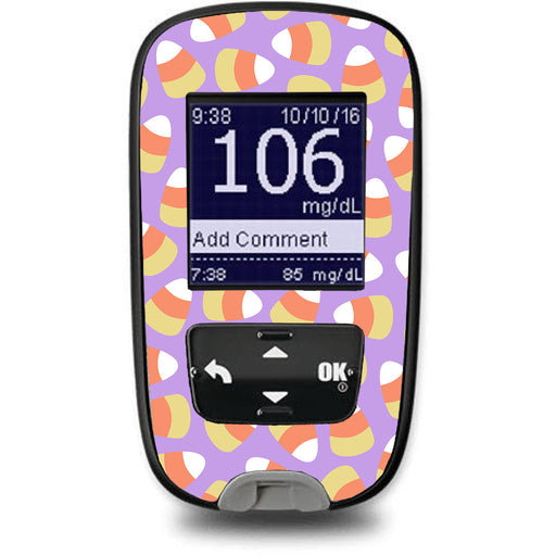 Peelz Candy Corn Accu-Chek Guide Glucometer Sticker - Pump Peelz Peelz/Stickers White Smoke