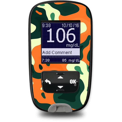 Peelz Wild Current Accu-Chek Guide Glucometer Sticker - Pump Peelz Peelz/Stickers White Smoke