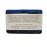 Fern Valley Soap Natural Goat Milk Soap | Exfoliating Soap | Ace - Soap for Men Goat Milk Soap Gray