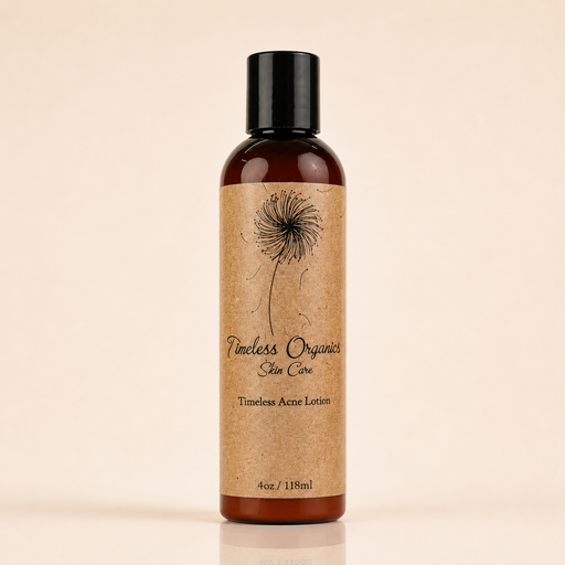 Timeless Organics Skin Care Clarifying Acne Lotion Lotion Dark Khaki