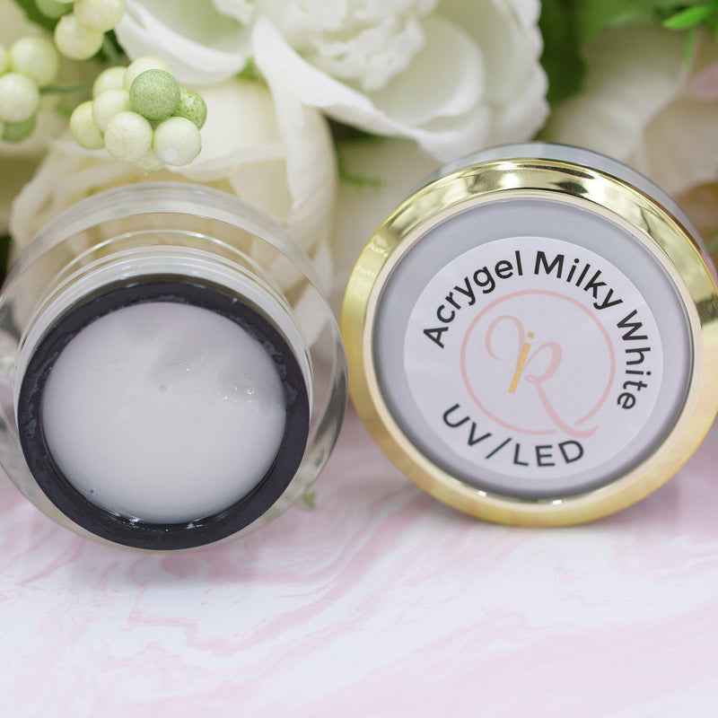 Red Iguana LLC Acrygel MILKY WHITE Acrygel Lavender 5g (sampler size),15g,30g