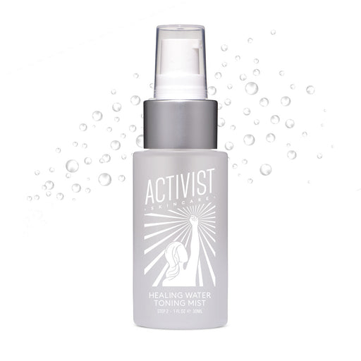 Activist Skincare Healing Water Toning Mist Step 2: Hydrate White Smoke Bottle (30 mL)