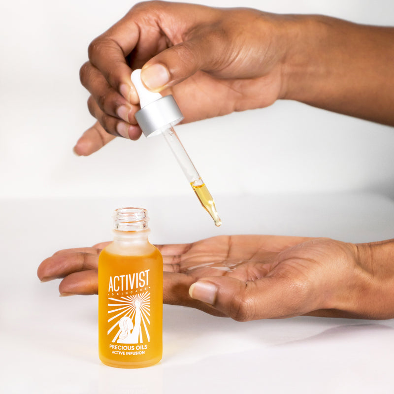 Activist Skincare Precious Oils Active Infusion Step 4: Moisturize Lavender Bottle (30 mL),Refill (30 mL)
