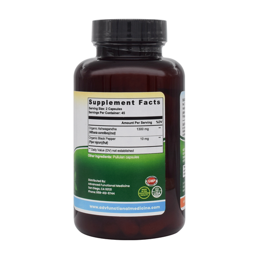 Advanced Functional Medicine Supplements Adaptogen Support (adrenal/stress balance) Gray