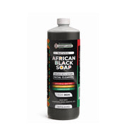 Garner's Garden African Black Soap Foaming Facial Cleanser | H2O2 Facial Cleanser White Smoke Men's African Black Soap Foaming Facial Cleanser / 16oz Refill (No Foamer)