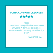 DCL Skincare Ultra Comfort Cleanser Bottle White Smoke