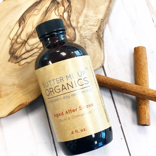Butter Me Up Organics Natural Aged After Shave / Cologne Organic Bay Woodsy / Men’s Natural Organic After Shave Face Wheat