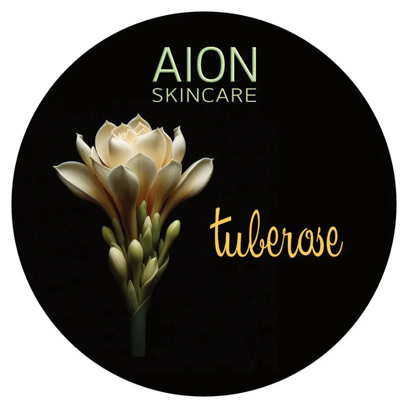 Aion Skincare Aion Skincare Tuberose Shaving Collection Shaving Set Black Shaving Soap 5oz