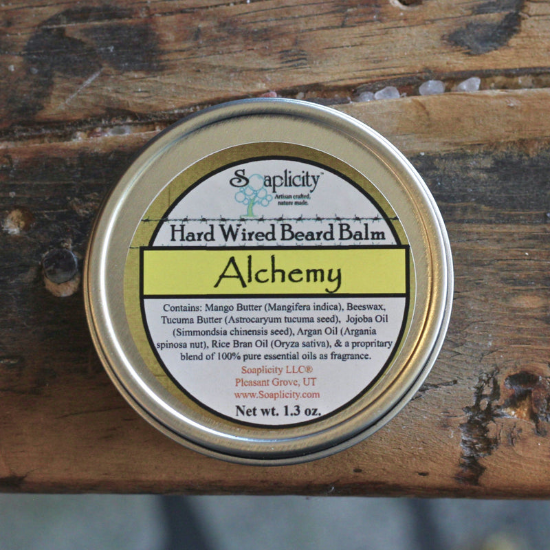 Soaplicity Alchemy Hard Wired Beard Balm Beard Balm Dim Gray