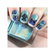 UberChic Beauty New Me - Holographic Polish Regular Polish Gray