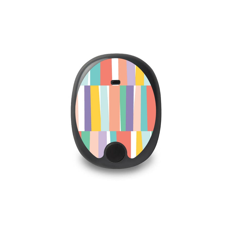 Peelz All Sortsa Stripes Eversense Smart Transmitter Peelz/Stickers White Smoke