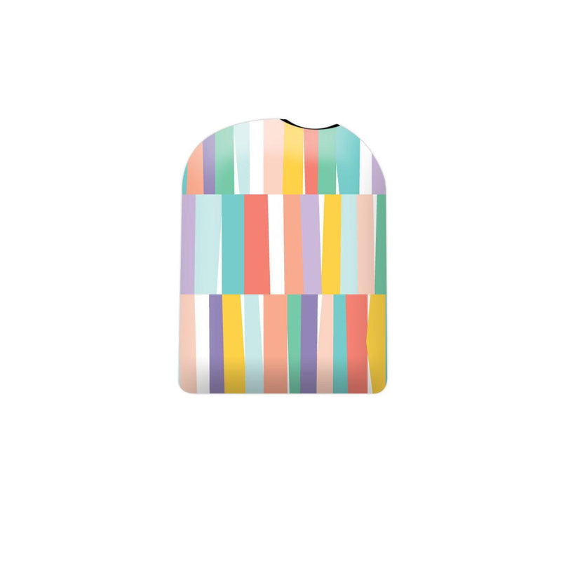 Peelz All Sortsa Stripes Pod Sticker – Pump Peelz Peelz/Stickers White Smoke
