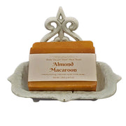 Fern Valley Soap Handmade Goat Milk Soap |  Almond Macaroon Fragrance Goat Milk Soap White Smoke