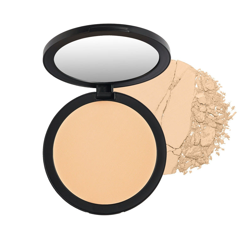 Sydoni Skincare and Beauty SYDONI COMPACT PRESSED POWDER FOUNDATION– (8 Shades) Smooth, Set & Perfect Net. Wt. 10g/0.35 oz. Foundation White Smoke Almond