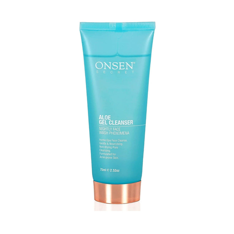 Onsen Secret Aloe Gel Cleanser Cleansers White Smoke 75ml
